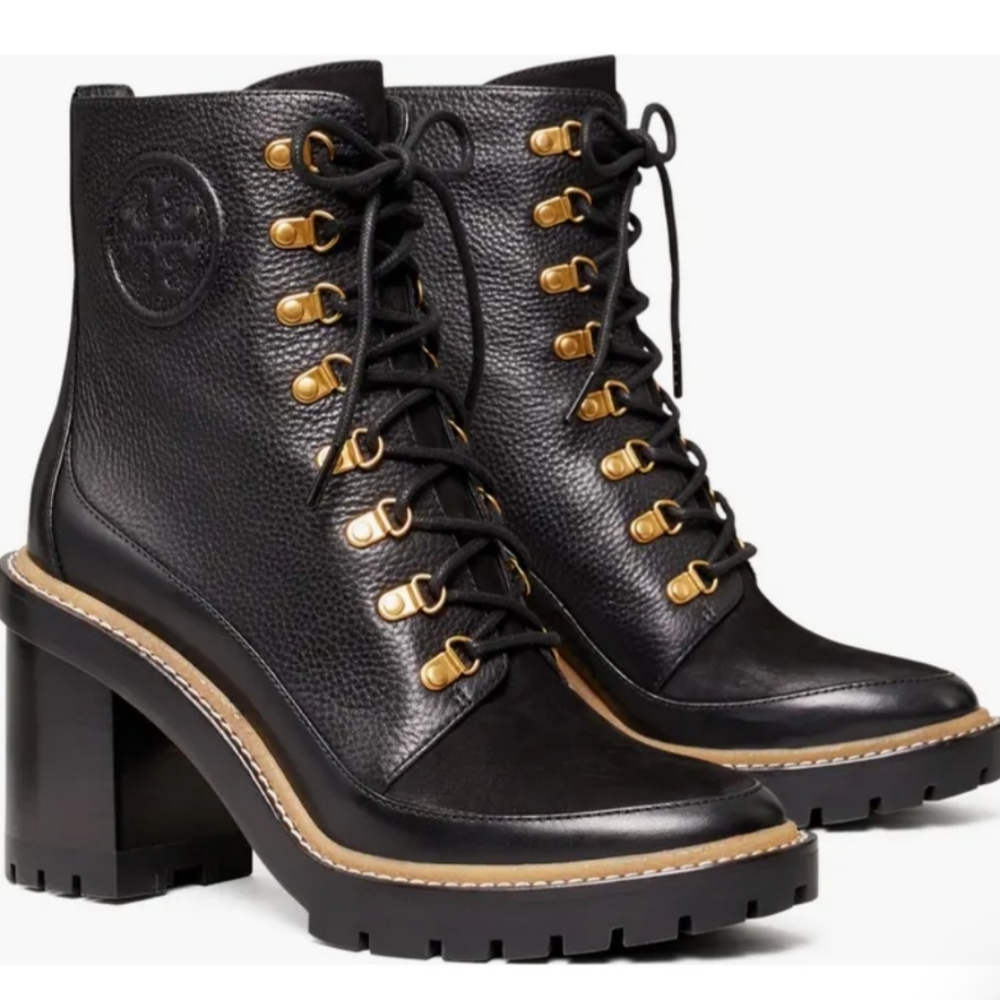 Authentic NIB Tory Burch Miller Lug Sole Bootie
